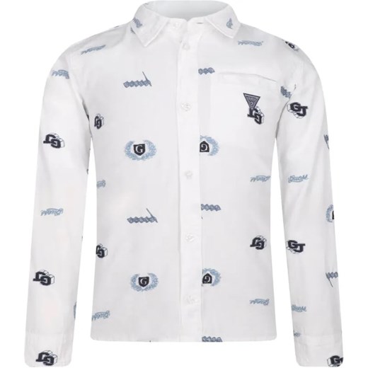 Guess Koszula POPLIN | Regular Fit ze sklepu Gomez Fashion Store w kategorii Koszule chłopięce - zdjęcie 184522411