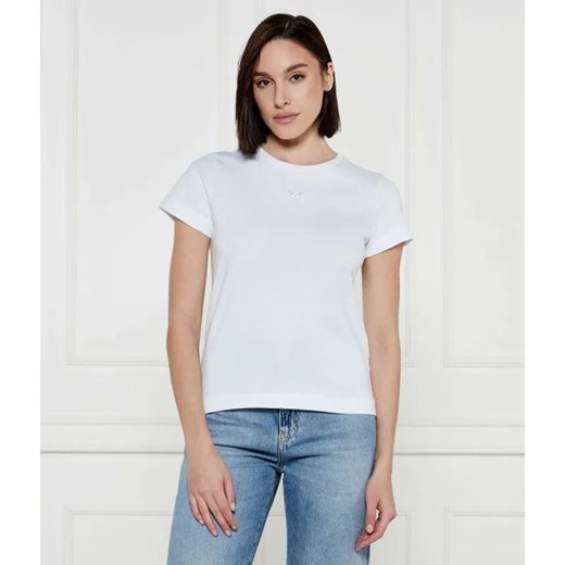 Pinko T-shirt BUSSOLOTTO | Regular Fit ze sklepu Gomez Fashion Store w kategorii Bluzki damskie - zdjęcie 184522422
