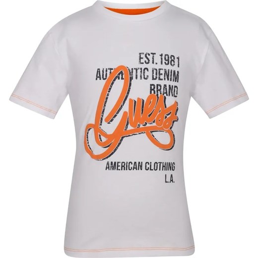Guess T-shirt | Regular Fit ze sklepu Gomez Fashion Store w kategorii T-shirty chłopięce - zdjęcie 184522484