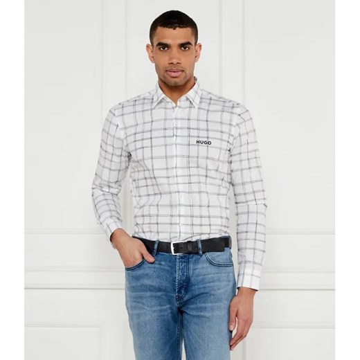 HUGO Koszula Ermo | Slim Fit ze sklepu Gomez Fashion Store w kategorii Koszule męskie - zdjęcie 184522530