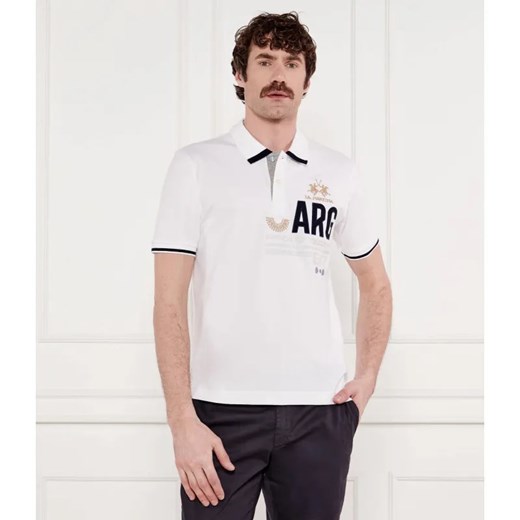 La Martina Polo | Regular Fit | stretch pique ze sklepu Gomez Fashion Store w kategorii T-shirty męskie - zdjęcie 184522532