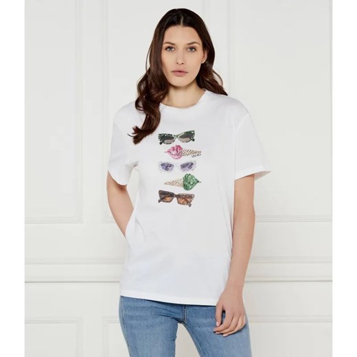 Liu Jo T-shirt | Regular Fit ze sklepu Gomez Fashion Store w kategorii Bluzki damskie - zdjęcie 184522561