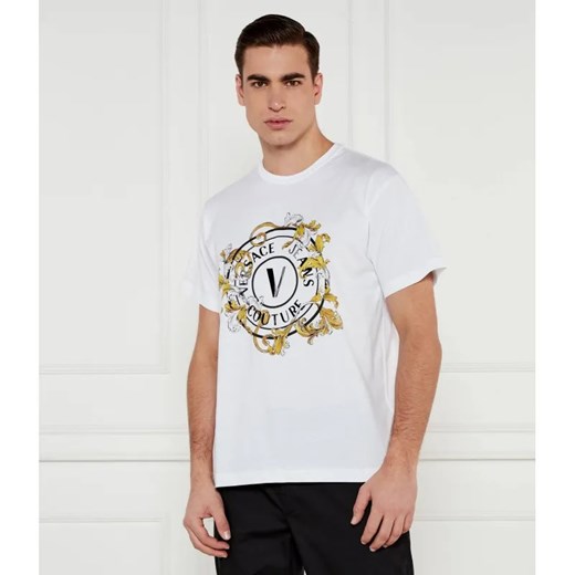 Versace Jeans Couture T-shirt | Regular Fit ze sklepu Gomez Fashion Store w kategorii T-shirty męskie - zdjęcie 184522581