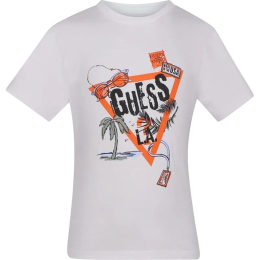 Guess T-shirt | Regular Fit ze sklepu Gomez Fashion Store w kategorii T-shirty chłopięce - zdjęcie 184522613