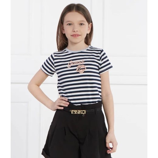 Guess T-shirt | Regular Fit ze sklepu Gomez Fashion Store w kategorii Bluzki dziewczęce - zdjęcie 184522620