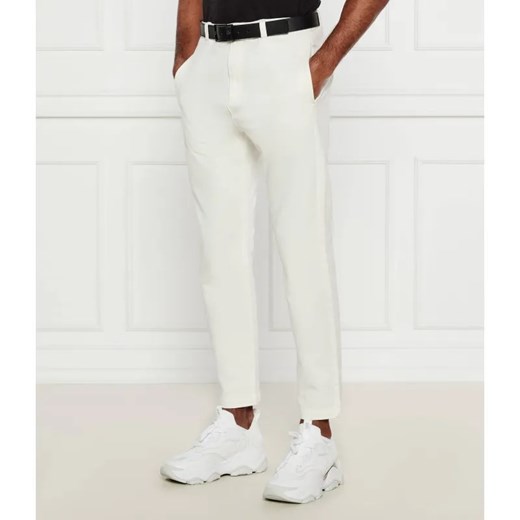HUGO Spodnie chino David251D | Slim Fit ze sklepu Gomez Fashion Store w kategorii Spodnie męskie - zdjęcie 184522631