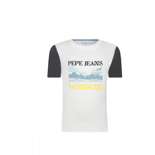 Pepe Jeans London T-shirt | Regular Fit ze sklepu Gomez Fashion Store w kategorii T-shirty chłopięce - zdjęcie 184522634