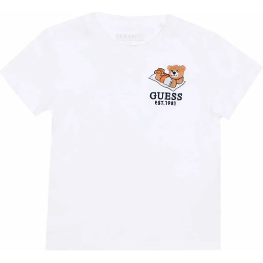 Guess T-shirt | Regular Fit ze sklepu Gomez Fashion Store w kategorii T-shirty chłopięce - zdjęcie 184522640