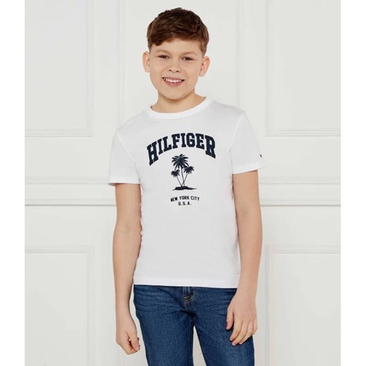 Tommy Hilfiger T-shirt | Regular Fit ze sklepu Gomez Fashion Store w kategorii T-shirty chłopięce - zdjęcie 184522652