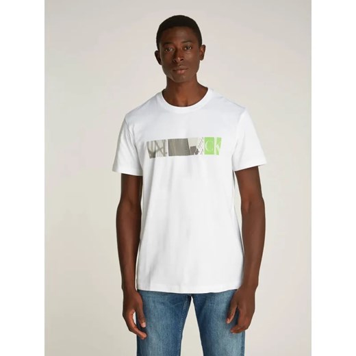 Calvin Klein Jeans T-shirt CITY BLOCK | Regular Fit ze sklepu Gomez Fashion Store w kategorii T-shirty męskie - zdjęcie 184522653
