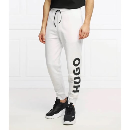 HUGO Spodnie dresowe Darlowe | Regular Fit ze sklepu Gomez Fashion Store w kategorii Spodnie męskie - zdjęcie 184522654