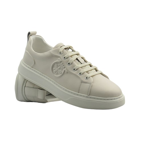 Sneakersy męskie sznurowane białe John Doubare 23Q9001 ze sklepu ulubioneobuwie w kategorii Buty sportowe męskie - zdjęcie 184524510