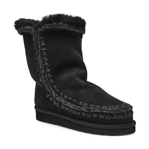MOU Skórzane śniegowce Eskimo 24 | z dodatkiem wełny ze sklepu Gomez Fashion Store w kategorii Śniegowce damskie - zdjęcie 184526073