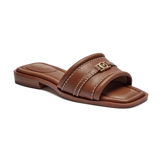 Michael Kors Skórzane klapki MANDY ze sklepu Gomez Fashion Store w kategorii Klapki damskie - zdjęcie 184526081