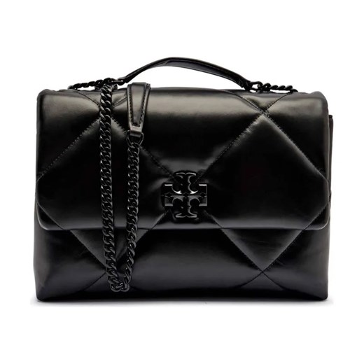 TORY BURCH Skórzana torebka na ramię Kira Diamond ze sklepu Gomez Fashion Store w kategorii Listonoszki - zdjęcie 184526160