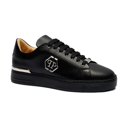 Philipp Plein Skórzane sneakersy Hexagon ze sklepu Gomez Fashion Store w kategorii Buty sportowe męskie - zdjęcie 184526163