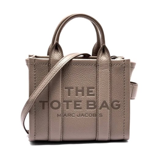 Marc Jacobs Skórzany kuferek The Leather Small Tote Bag ze sklepu Gomez Fashion Store w kategorii Kuferki - zdjęcie 184526212