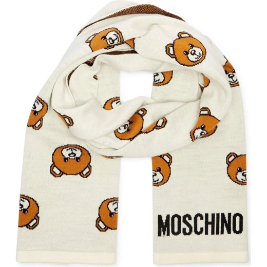 Moschino Szal | z dodatkiem wełny ze sklepu Gomez Fashion Store w kategorii Szaliki i chusty damskie - zdjęcie 184526324