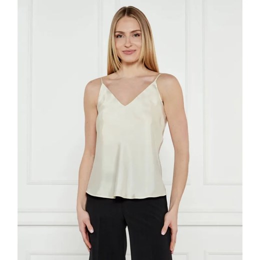Liu Jo Satynowy top Boy Precious | Regular Fit ze sklepu Gomez Fashion Store w kategorii Bluzki damskie - zdjęcie 184526373