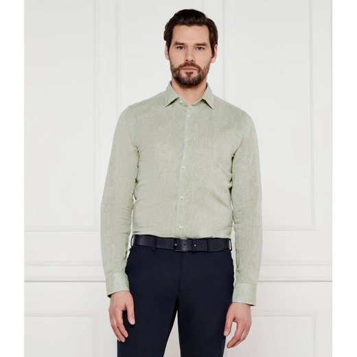 Joop! Koszula Pit-W | Slim Fit | z dodatkiem lnu ze sklepu Gomez Fashion Store w kategorii Koszule męskie - zdjęcie 184526434