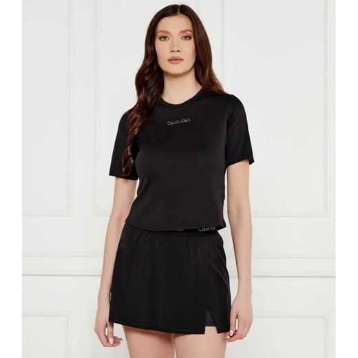 Calvin Klein Performance T-shirt | Cropped Fit ze sklepu Gomez Fashion Store w kategorii Bluzki damskie - zdjęcie 184526442