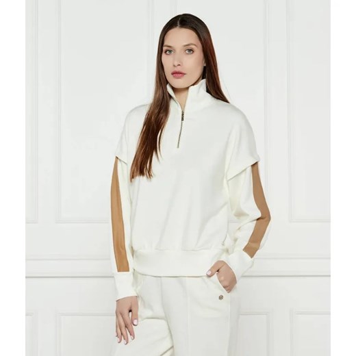 BOSS BLACK Bluza Dual | Relaxed fit ze sklepu Gomez Fashion Store w kategorii Bluzy damskie - zdjęcie 184526550