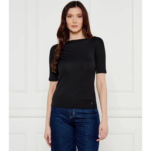Calvin Klein Bluzka | Slim Fit ze sklepu Gomez Fashion Store w kategorii Bluzki damskie - zdjęcie 184526551