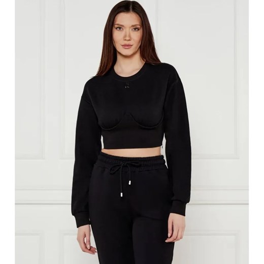 Patrizia Pepe Bluza | Cropped Fit ze sklepu Gomez Fashion Store w kategorii Bluzy damskie - zdjęcie 184526652
