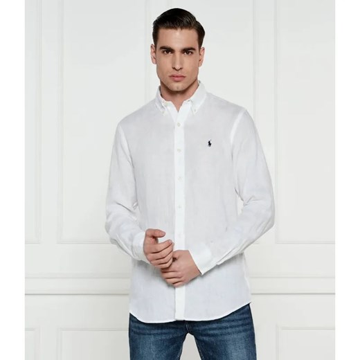 POLO RALPH LAUREN Lniana koszula | Custom fit ze sklepu Gomez Fashion Store w kategorii Koszule męskie - zdjęcie 184526671