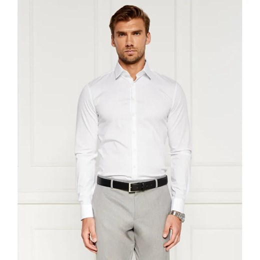 Calvin Klein Koszula POPLIN | Slim Fit ze sklepu Gomez Fashion Store w kategorii Koszule męskie - zdjęcie 184526673