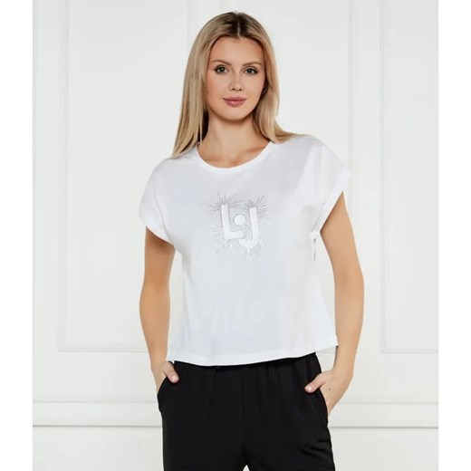 Liu Jo Beachwear T-shirt | Regular Fit ze sklepu Gomez Fashion Store w kategorii Bluzki damskie - zdjęcie 184526682