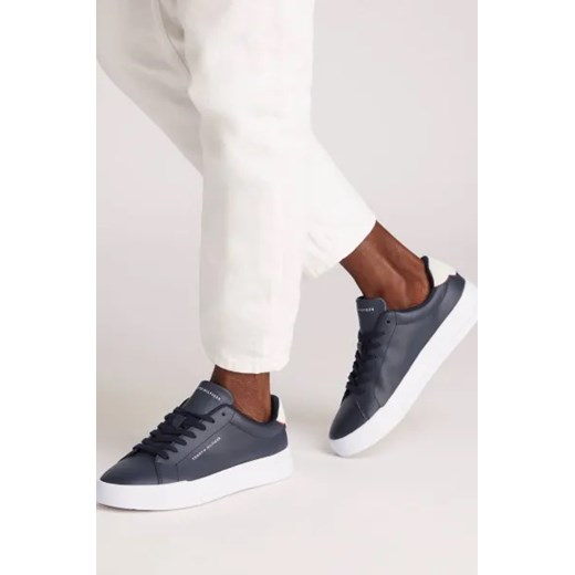 Tommy Hilfiger Skórzane sneakersy Tommy Hilfiger 41 okazja Gomez Fashion Store