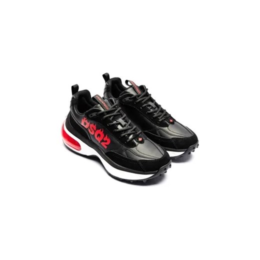 Dsquared2 Sneakersy Bubble | z dodatkiem skóry Dsquared2 45 wyprzedaż Gomez Fashion Store