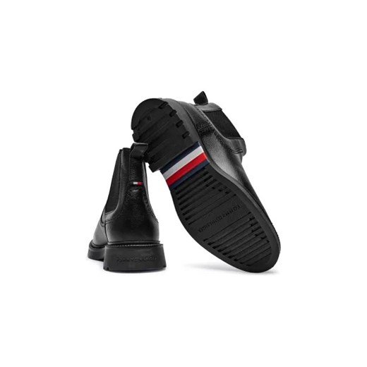 Tommy Hilfiger Skórzane sztyblety CHELSEA Tommy Hilfiger 41 okazja Gomez Fashion Store