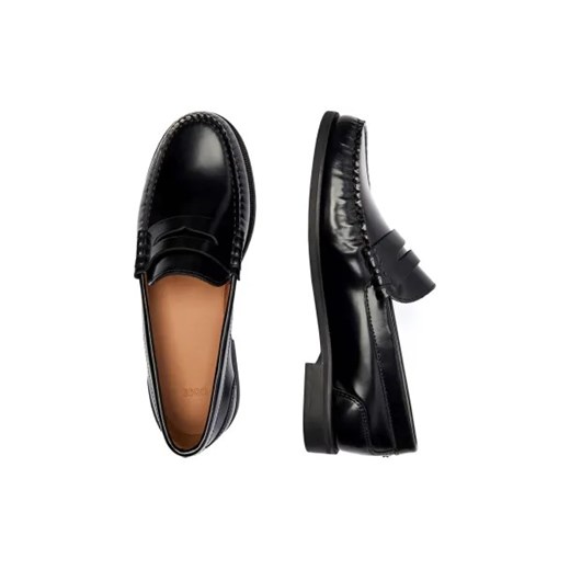 BOSS BLACK Skórzane mokasyny Lycia_Mocc_BO 36 wyprzedaż Gomez Fashion Store