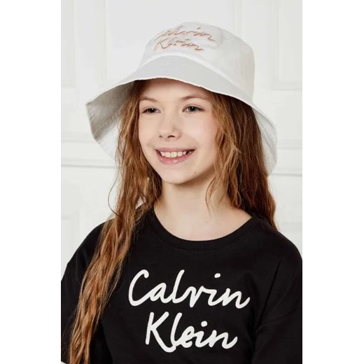 Calvin Klein Jeans Lniany kapelusz S/M promocyjna cena Gomez Fashion Store