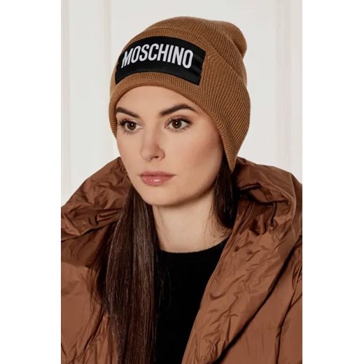 Moschino Czapka | z dodatkiem wełny Moschino One Size Gomez Fashion Store okazja
