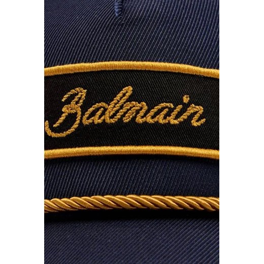 Balmain Wełniana bejsbolówka One Size Gomez Fashion Store