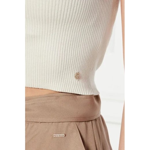GUESS Top SAGE | Cropped Fit Guess S okazja Gomez Fashion Store