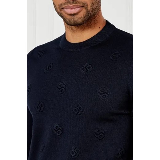 BOSS BLACK Wełniany sweter H-Bahelo | Regular Fit S okazja Gomez Fashion Store