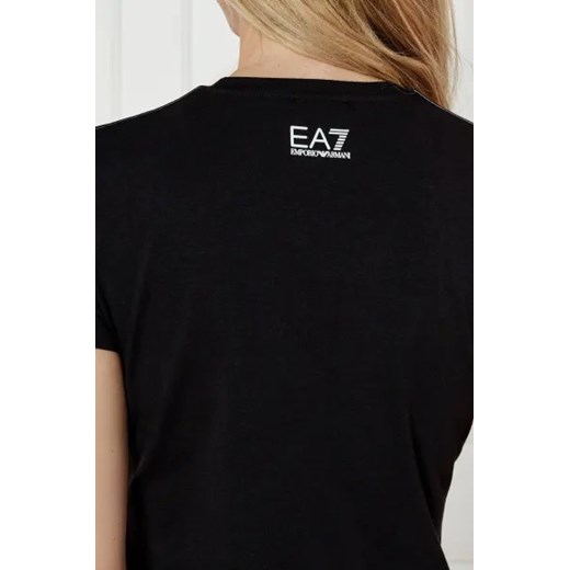 EA7 T-shirt | Slim Fit L okazja Gomez Fashion Store