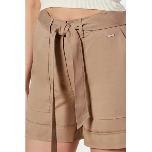 GUESS Szorty + pasek NEW NINA | Relaxed fit Guess S Gomez Fashion Store okazja