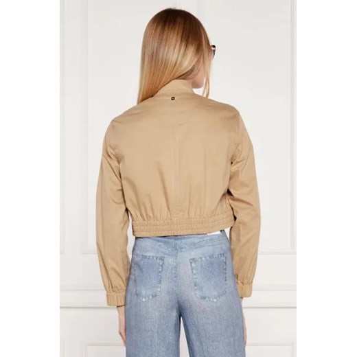 Marc Cain Kurtka | Cropped Fit | z dodatkiem jedwabiu Marc Cain 38 wyprzedaż Gomez Fashion Store