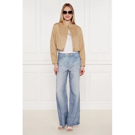 Marc Cain Kurtka | Cropped Fit | z dodatkiem jedwabiu Marc Cain 38 okazyjna cena Gomez Fashion Store