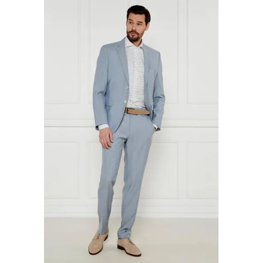 BOSS BLACK Wełniany garnitur H-Huge-2Pcs-224 | Slim Fit 48 promocja Gomez Fashion Store