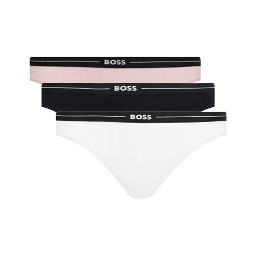 BOSS BLACK Stringi 3-pack ze sklepu Gomez Fashion Store w kategorii Majtki damskie - zdjęcie 184531080