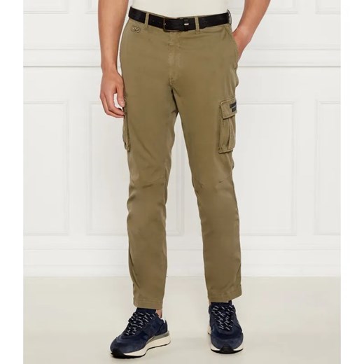 Aeronautica Militare Spodnie cargo | Slim Fit ze sklepu Gomez Fashion Store w kategorii Spodnie męskie - zdjęcie 184531174