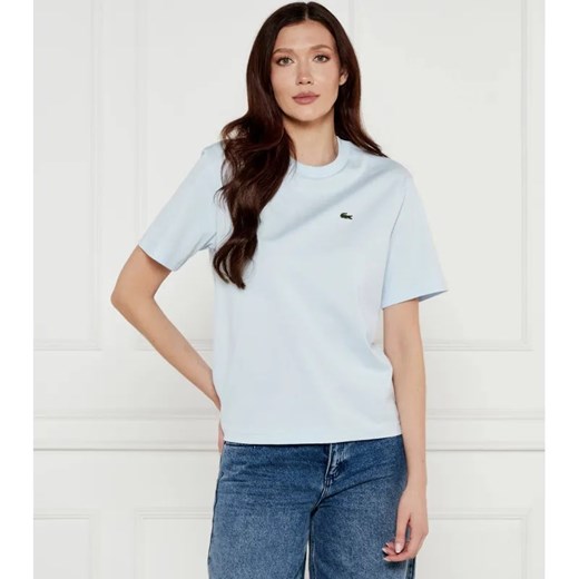Lacoste T-shirt | Relaxed fit ze sklepu Gomez Fashion Store w kategorii Bluzki damskie - zdjęcie 184531194