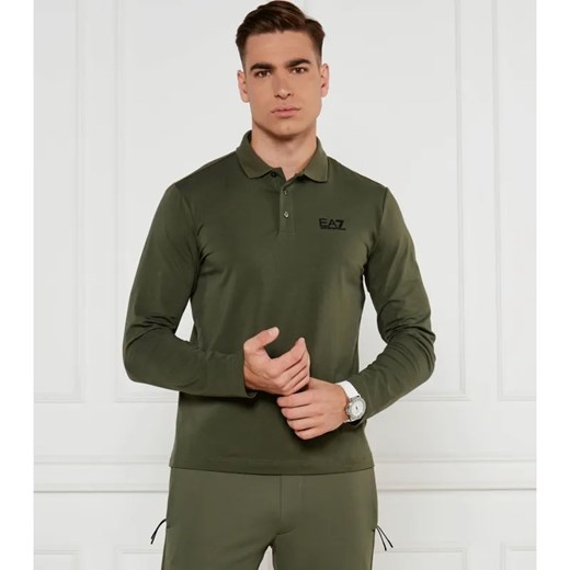 EA7 Polo | Regular Fit ze sklepu Gomez Fashion Store w kategorii T-shirty męskie - zdjęcie 184531242