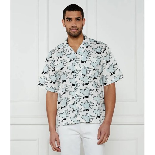 Hugo Blue Koszula Eligino | Regular Fit ze sklepu Gomez Fashion Store w kategorii Koszule męskie - zdjęcie 184531451